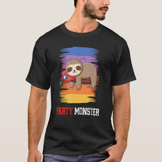 PartijMonster Gezegde sleuf 3 T-shirt (Voorkant)