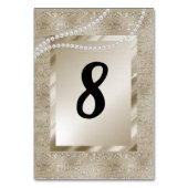 PARTIJNUMMER VAN DE BEELDSCHERM VAN Bronze Gold MO Kaart (Achterkant)