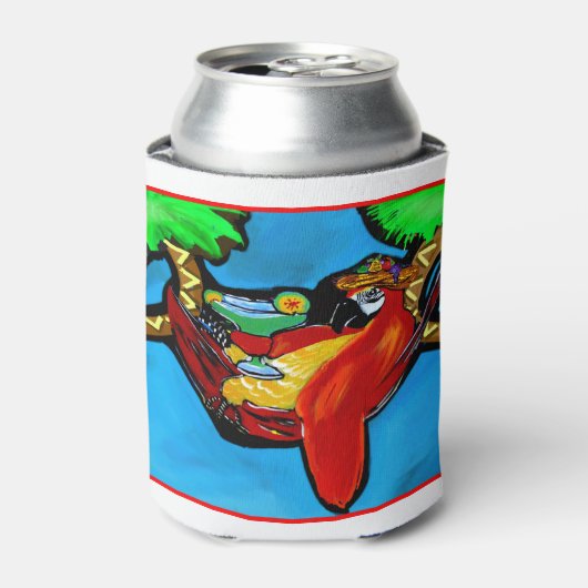 PARTIJPARROT BLIKJESKOELER (Blikje Voorkant)