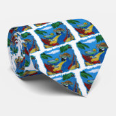 PARTIJPARROT STROPDAS (Opgerold)