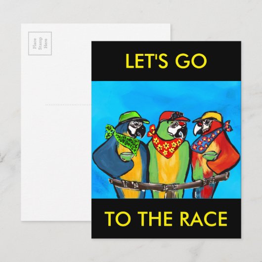 PARTIJPARTNERS UITNODIGING BRIEFKAART (Voorkant / Achterkant)