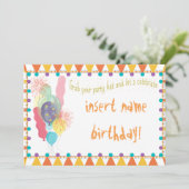 partijpet kaart (Staand voorkant)