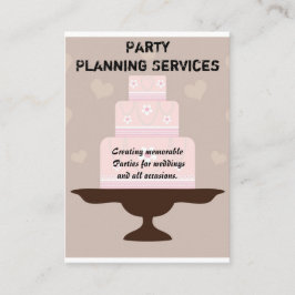 partijplanning visitekaartje