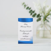 partijplanning visitekaartje (Staand voorkant)