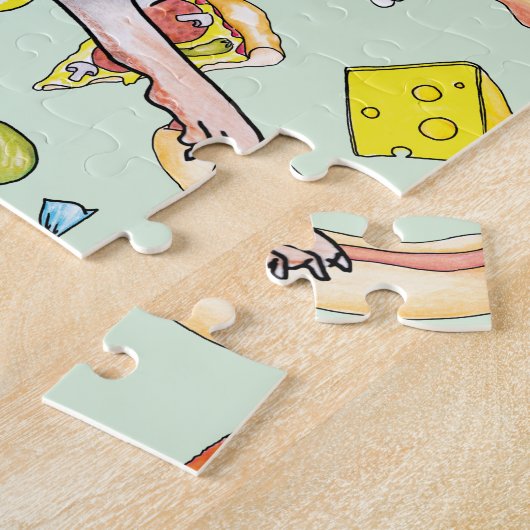 Partijrat Legpuzzel (Zijkant)