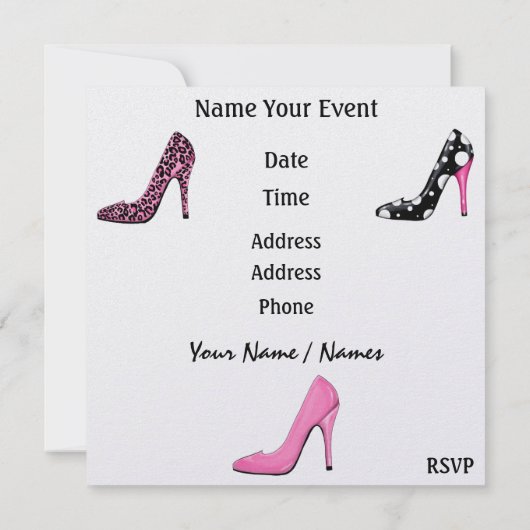 Partijschoenen - SRF Kaart (Achterkant)