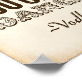 partijsignalen / VERTROUWEN ME U KUNT Vodka BESTU Poster (Hoek)