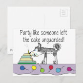 partijsnoer briefkaart (Voorkant / Achterkant)