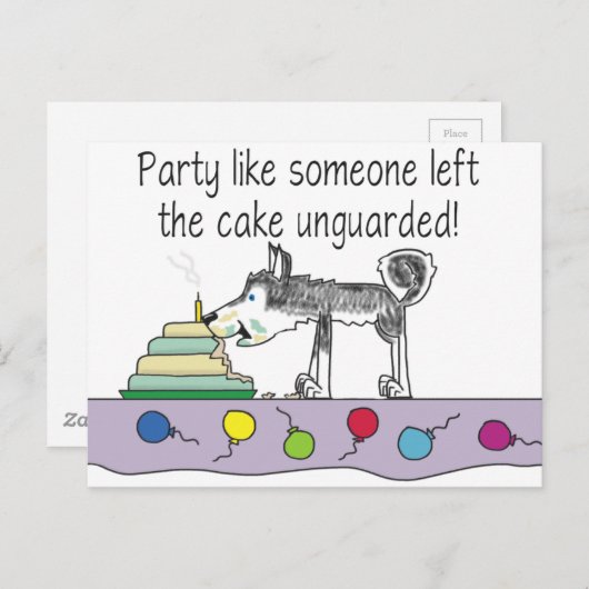 partijsnoer briefkaart (Voorkant / Achterkant)