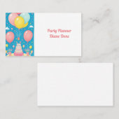 partijsnoer visitekaartje (Voorkant / Achterkant)