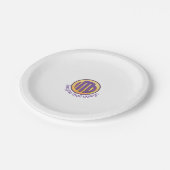 partijtemp papieren bordje (Gekanteld)