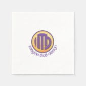 partijtemp servet (Voorkant)