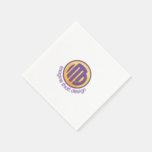 partijtemp servet (Hoek)