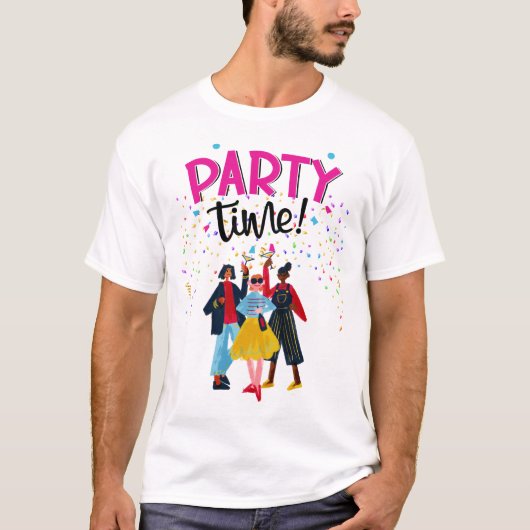 partijthema t-shirt (Voorkant)