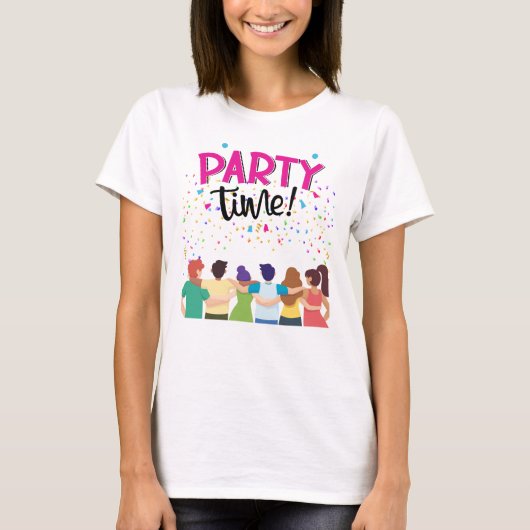 partijthema t-shirt (Voorkant)