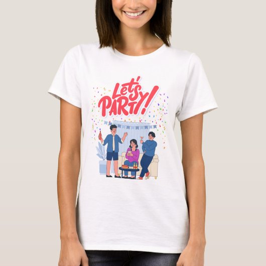 partijthema t-shirt (Voorkant)