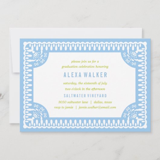 partijuitnodiging | Afstuderen | Fiesta Olé Kaart (Voorkant)