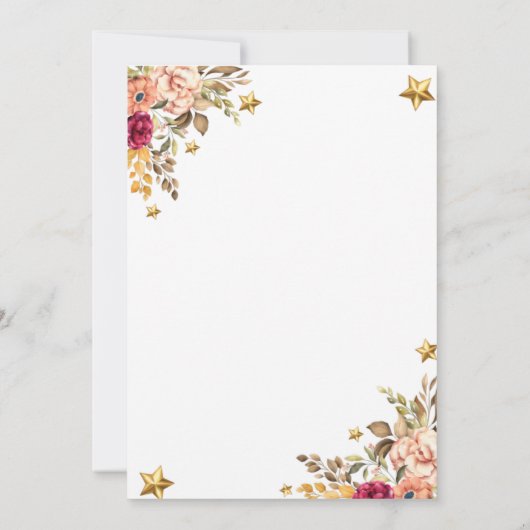 partijuitnodiging briefkaart, editable Will you be Kaart (Achterkant)