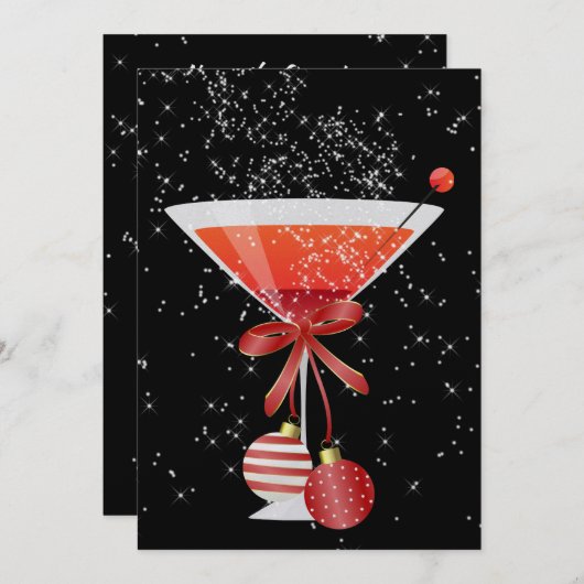 partijuitnodiging door SRF Kaart (Voorkant / Achterkant)