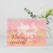 partijuitnodiging - generaal - Wild Azalea bloesem Kaart (Staand voorkant)