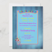 partijuitnodiging - Hawaiian Luau - Beverage/Drink Kaart (Achterkant)