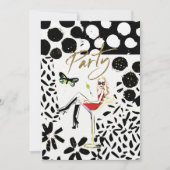 partijuitnodiging kaart (Voorkant)