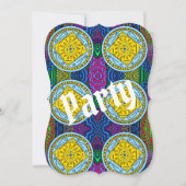 partijuitnodiging kaart (Voorkant)