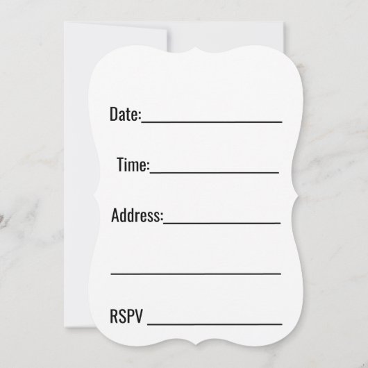 partijuitnodiging kaart (Achterkant)