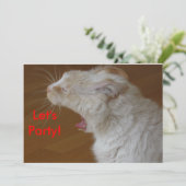 partijuitnodiging kaart (Staand voorkant)