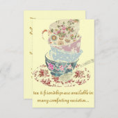 partijuitnodiging kaart (Voorkant / Achterkant)