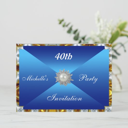 partijuitnodiging kaart (Staand voorkant)