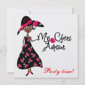 partijuitnodiging kaart (Voorkant)