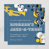 partijuitnodiging kaart (Voorkant / Achterkant)