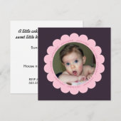 partijuitnodiging kaart (Voorkant / Achterkant)