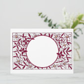 partijuitnodiging kaart (Staand voorkant)