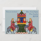 partijuitnodiging -  kaart (Voorkant)