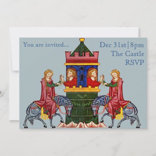 partijuitnodiging - kaart (Voorkant)