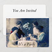 partijuitnodiging kaart (Voorkant / Achterkant)