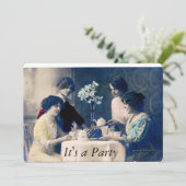 partijuitnodiging kaart (Staand voorkant)