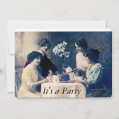 partijuitnodiging kaart (Voorkant)