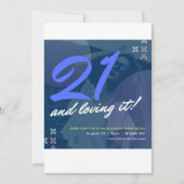 partijuitnodiging kaart (Voorkant)