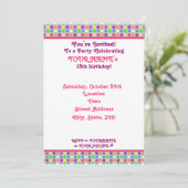 partijuitnodiging kaart (Staand voorkant)