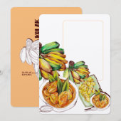 partijuitnodiging kaart (Voorkant / Achterkant)