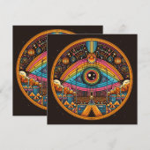 partijuitnodiging kaart (Voorkant / Achterkant)