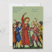 partijuitnodiging -  kaart (Voorkant)