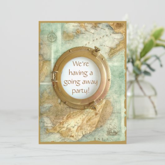 partijuitnodiging kaart (Staand voorkant)