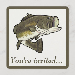partijuitnodiging: Largemouth Bass Kaart