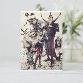 partijuitnodiging RSVP kaartje (Staand voorkant)