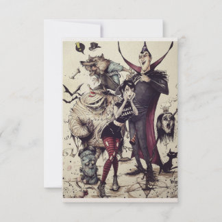 partijuitnodiging RSVP kaartje