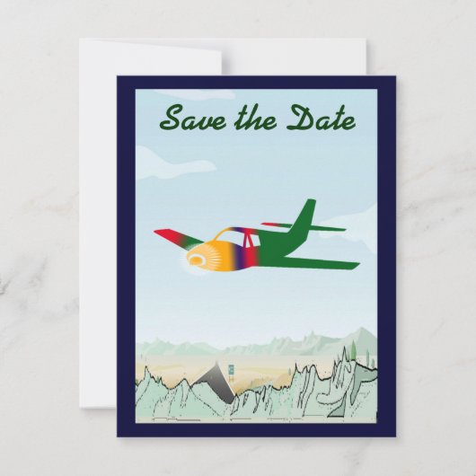 partijuitnodiging save the date (Voorkant)